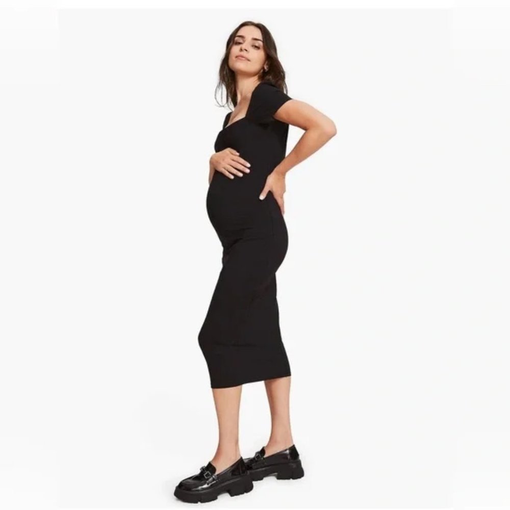 Hatch - The Body Cap Sleeve Maternity Dress